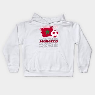 Morocco World Cup 2022 Kids Hoodie